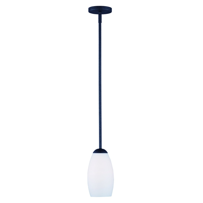 Taylor One Light Mini Pendant in Textured Black