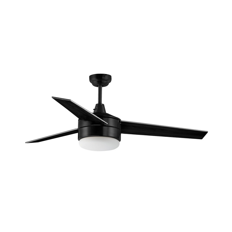Trio 52"Ceiling Fan in Black
