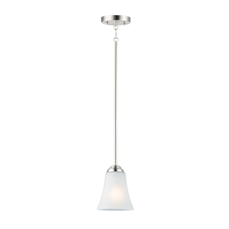 Vital One Light Mini Pendant in Satin Nickel