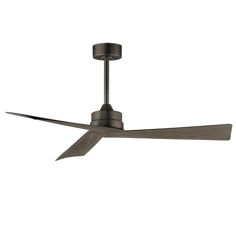 Vortex 52"Ceiling Fan in Dark Satin Nickel