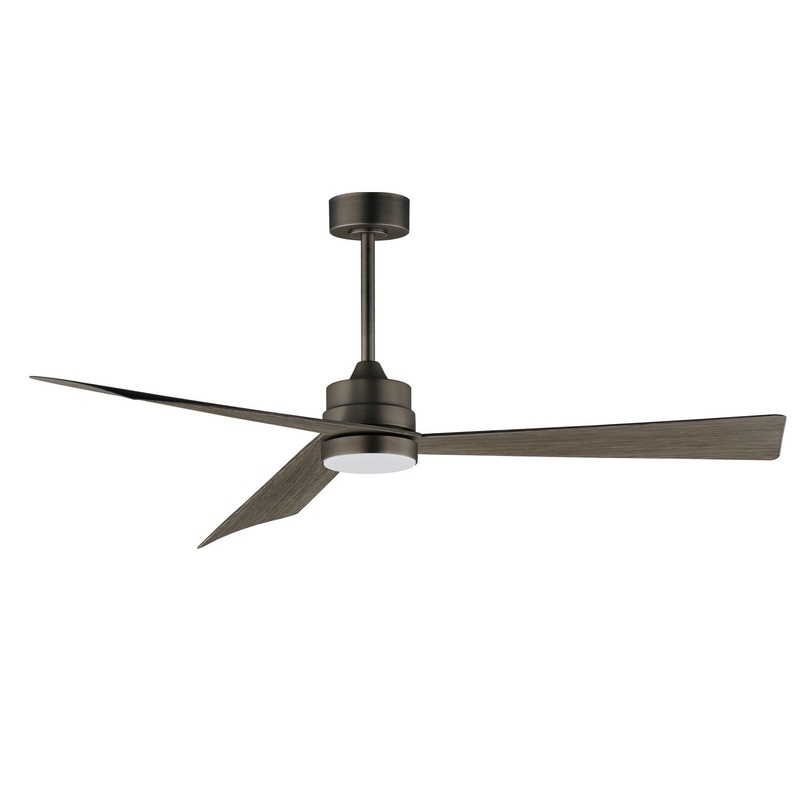 Vortex 60"Ceiling Fan in Dark Satin Nickel