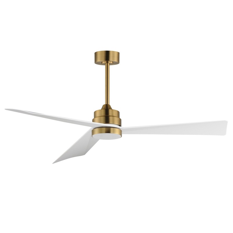 Vortex 60"Ceiling Fan in Natural Aged Brass