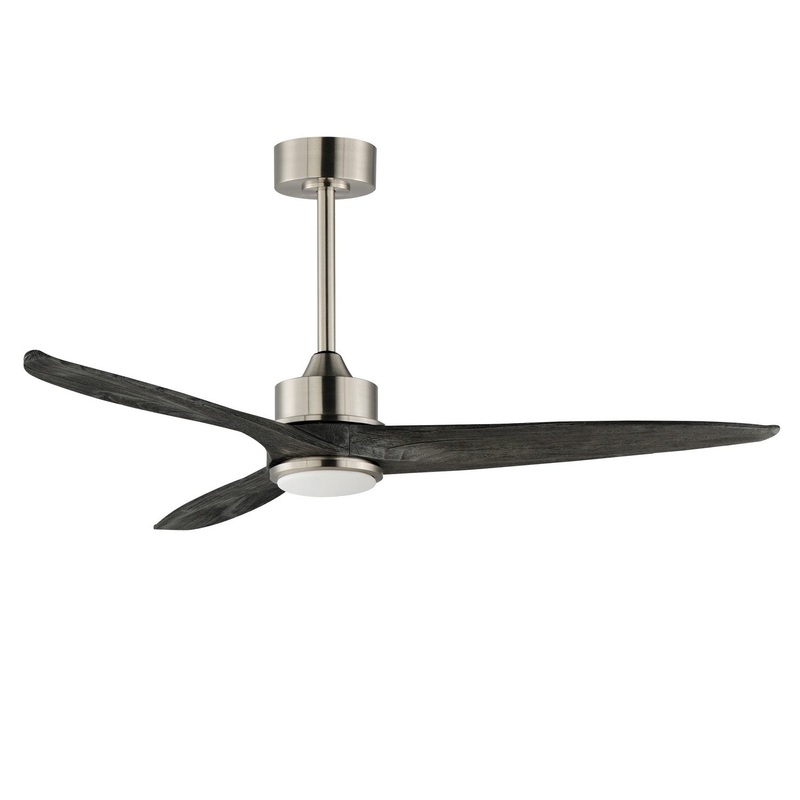 Woodwind 52"Ceiling Fan in Satin Nickel
