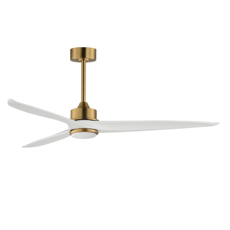 Woodwind 72"Ceiling Fan in Natural Aged Brass