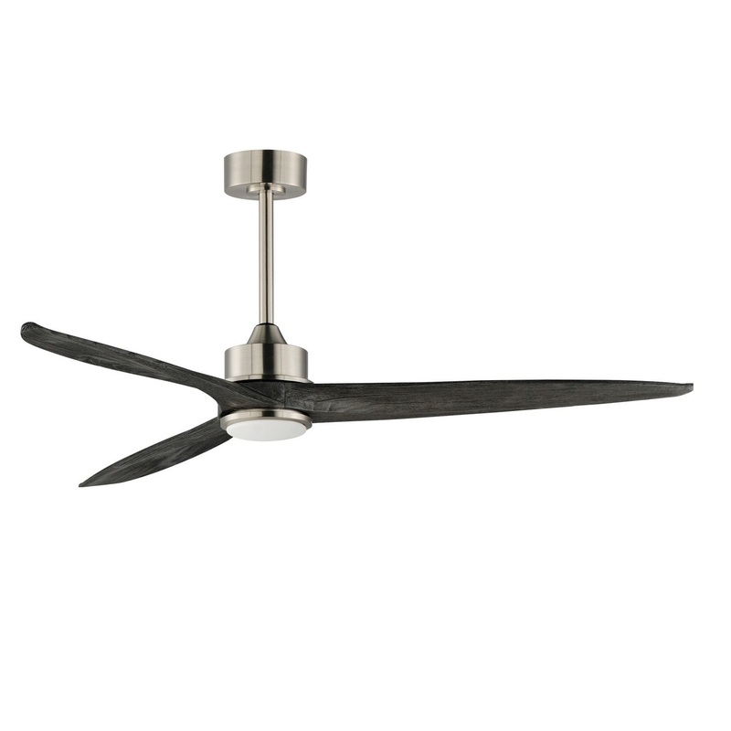 Woodwind 72"Ceiling Fan in Satin Nickel