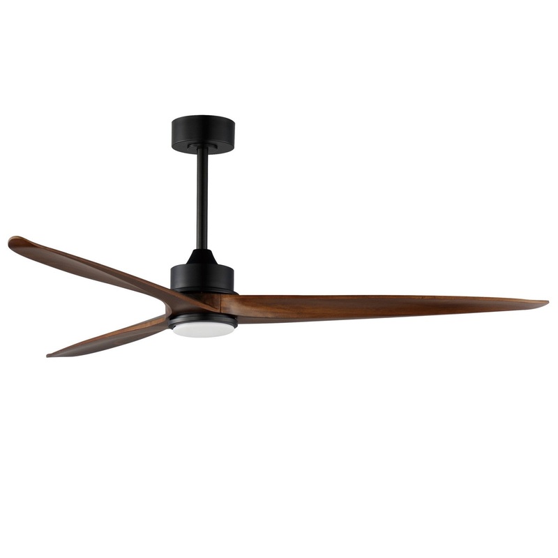 Woodwind 80"Ceiling Fan in Black