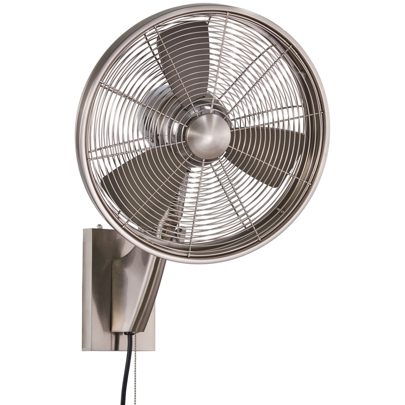 Anywhere 15" Indoor/Outdoor Fan in Brushed Nickel