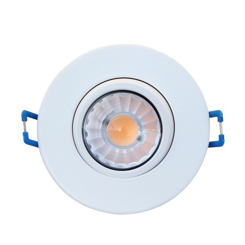 Adjustable Recessed Light in White