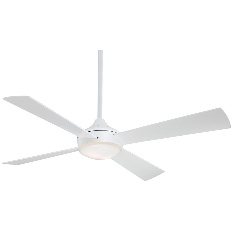 Aluma Led 52"Ceiling Fan in Flat White