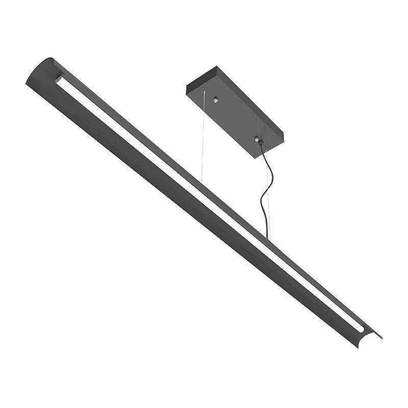 Decorative Linear Direct Or Indirect in Sandy Black