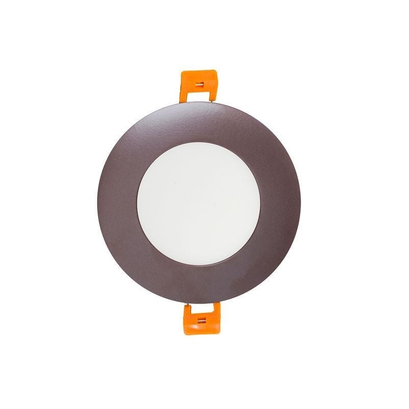 LED Ultra Slim Recessed Light in Oil-Rubbed Bronze