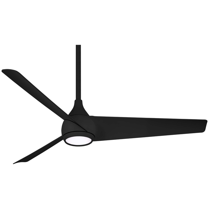 Twist 52"Ceiling Fan in Coal