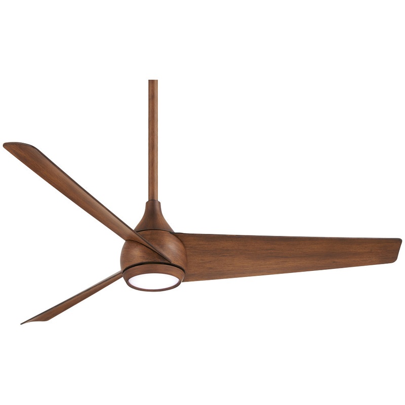 Twist 52"Ceiling Fan in Distressed Koa