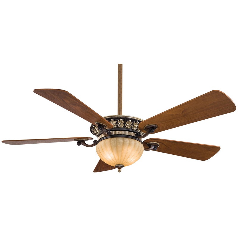 Volterra I Led 52"Ceiling Fan in Belcaro Walnut