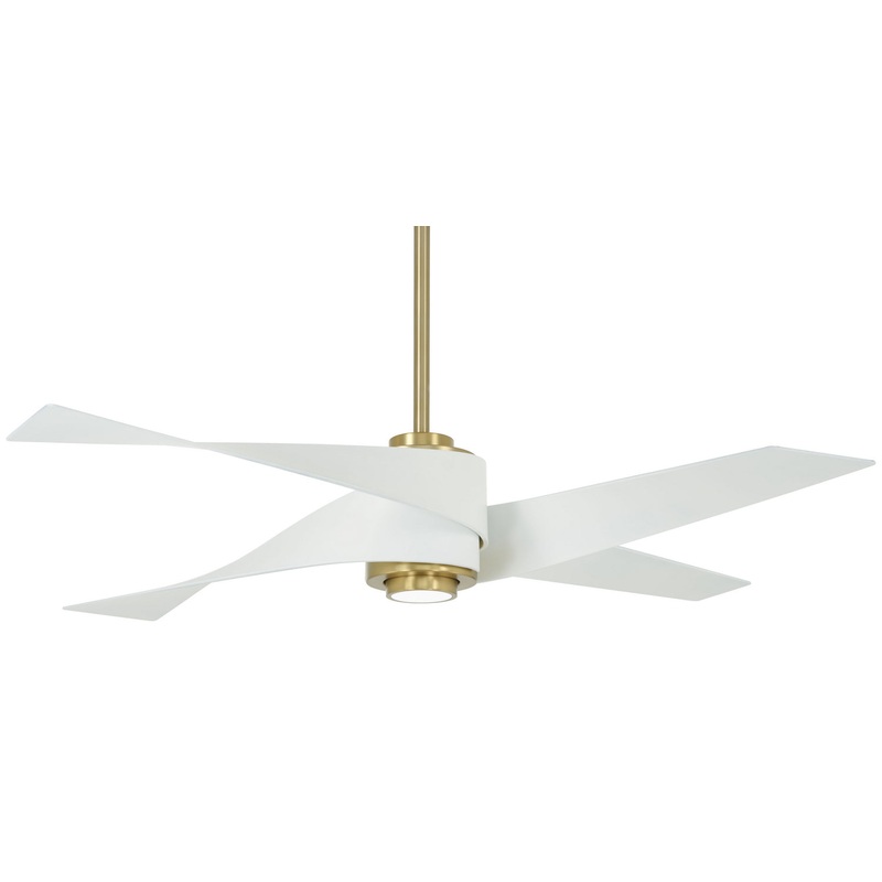 Artemis Iv 64"Ceiling Fan in Soft Brass