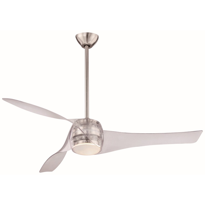 Artemis Led 58"Ceiling Fan in Translucent