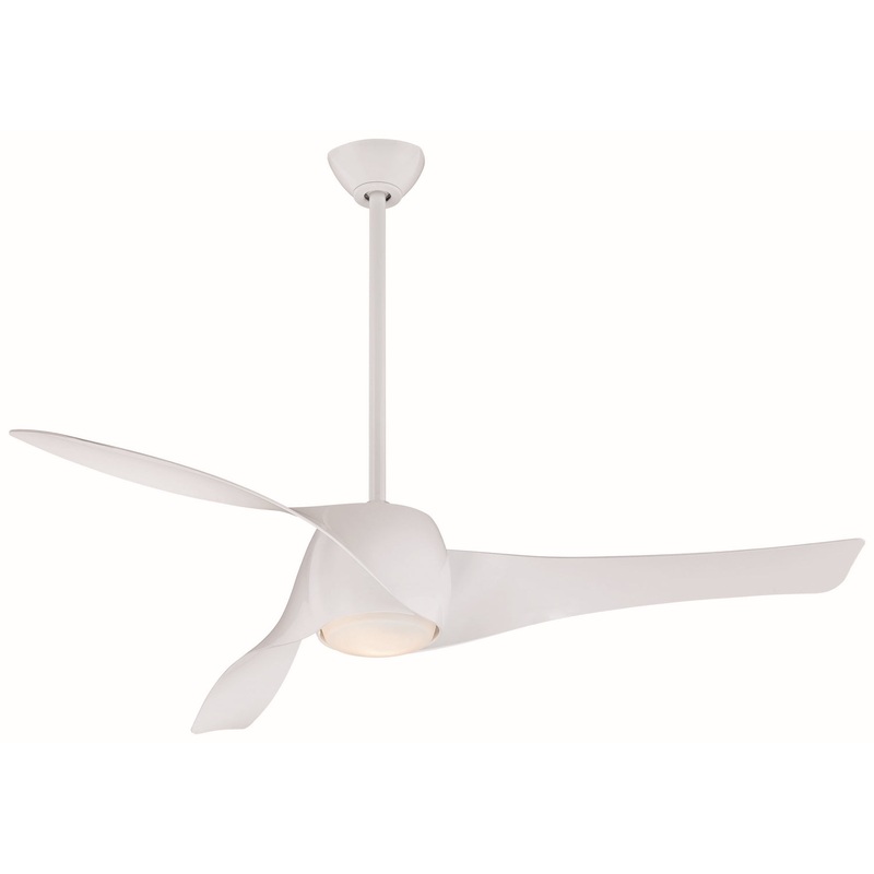 Artemis Led 58"Ceiling Fan in White