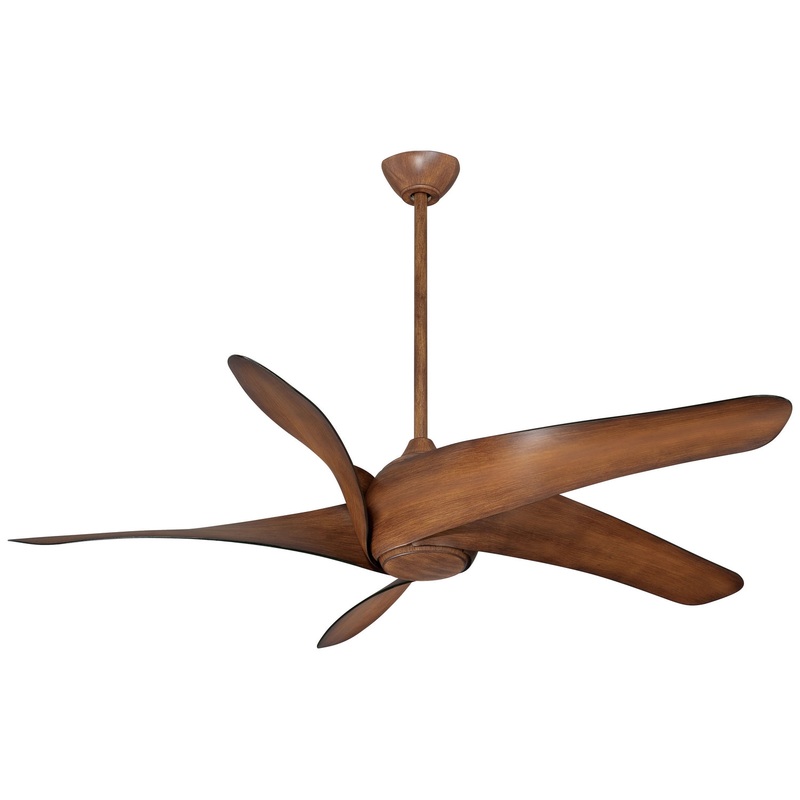 Artemis Xl5 Led 62"Ceiling Fan in Distressed Koa