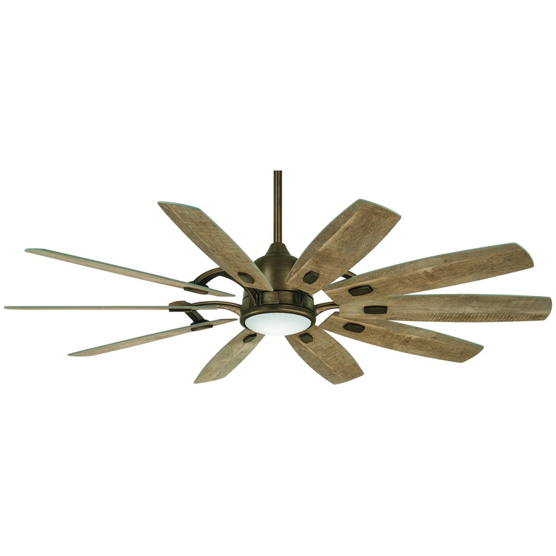 Barn 65" Ceiling Fan in Barnwood