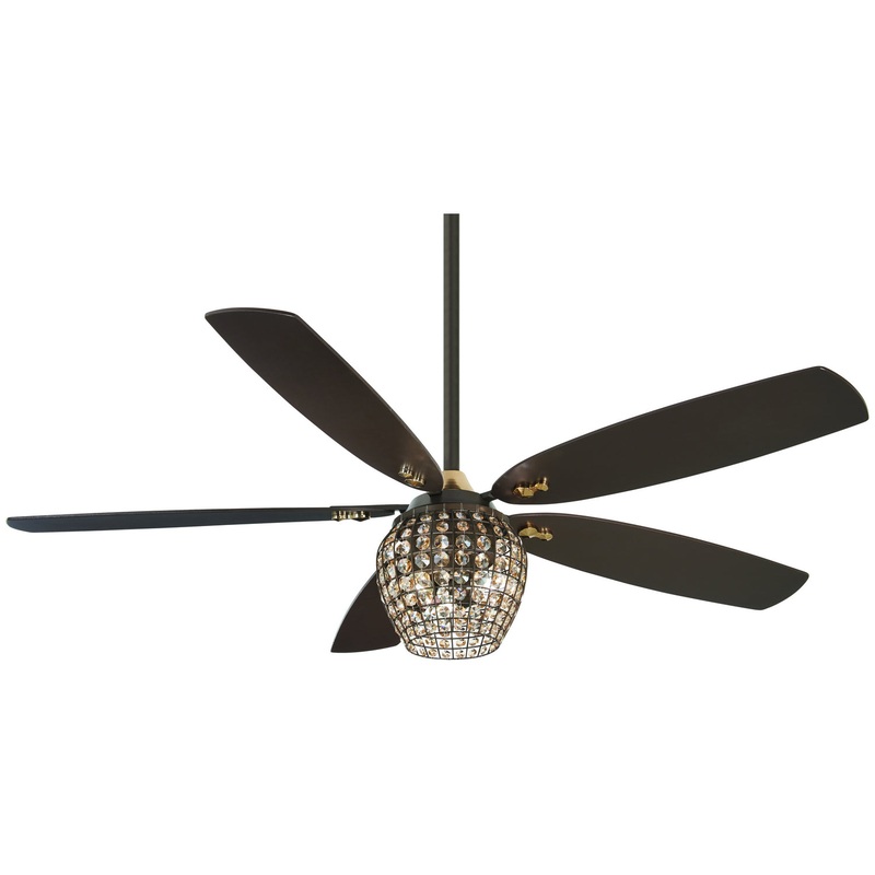 Bling 56"Ceiling Fan in Oil Rubbed Bronze