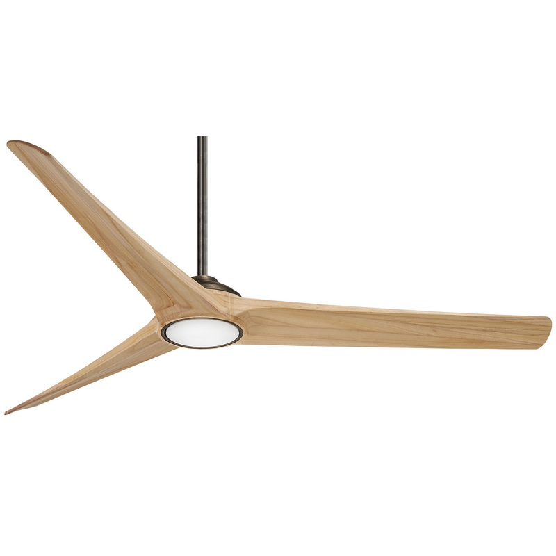 Timber 84"Ceiling Fan in Heirloom Bronze/Maple
