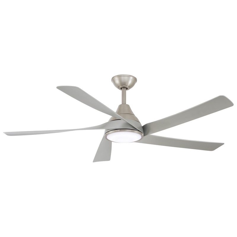 Transonic 56"Ceiling Fan in Brushed Nickel