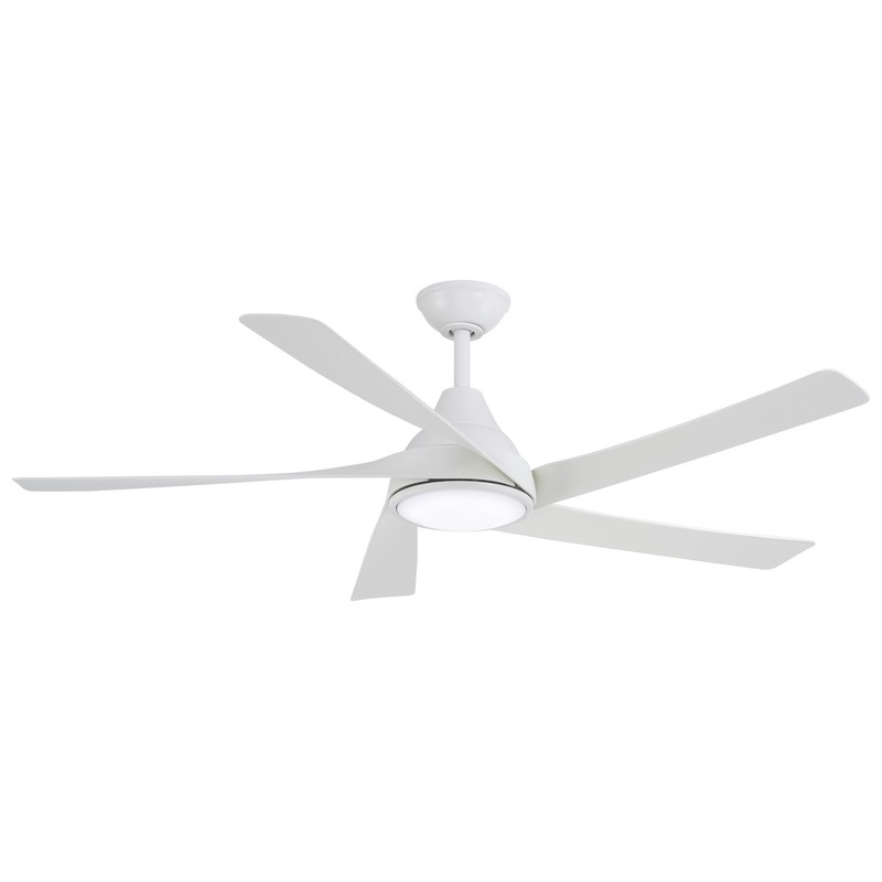 Transonic 56"Ceiling Fan in Flat White