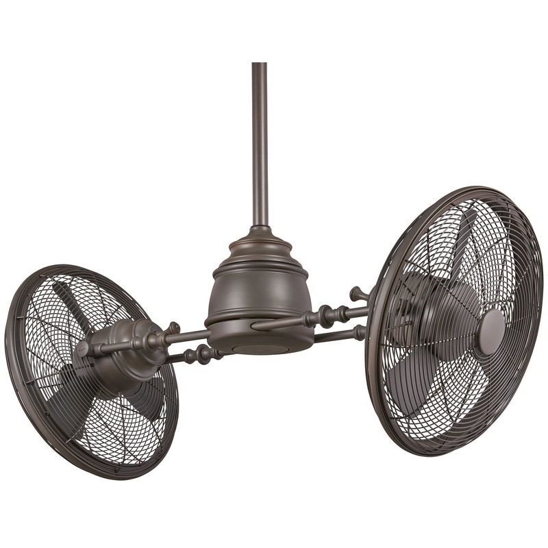 Vintage Gyro Led 42"Performance Fan in Oil Rubbed Bronze