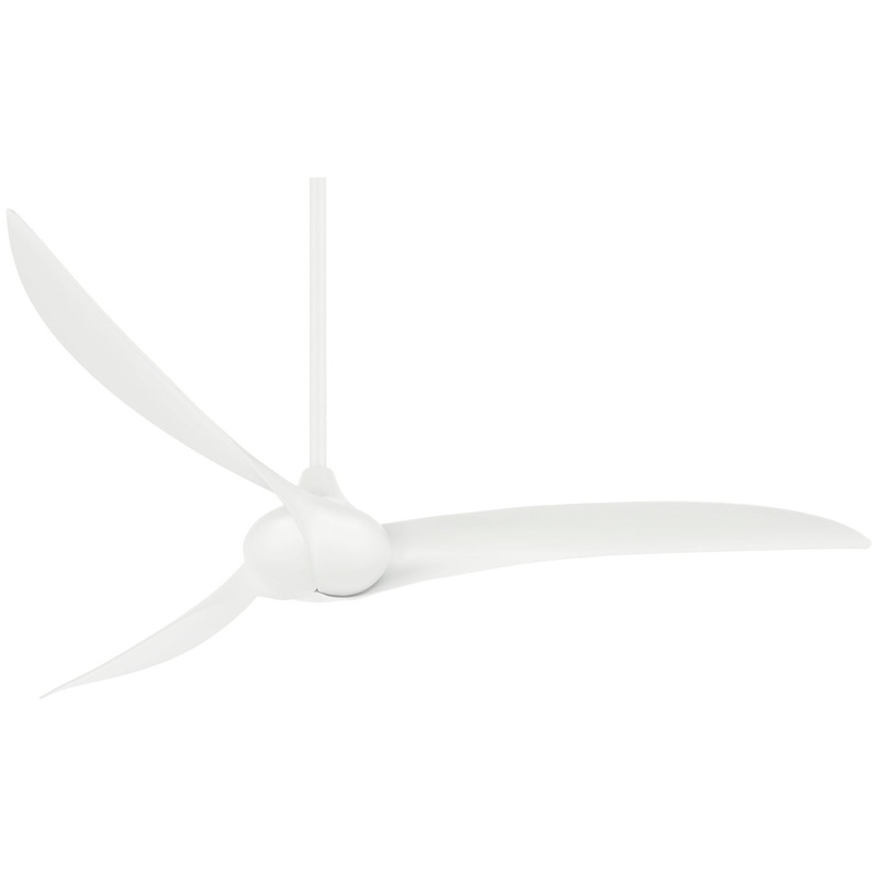 Wave 65" 65"Ceiling Fan in White