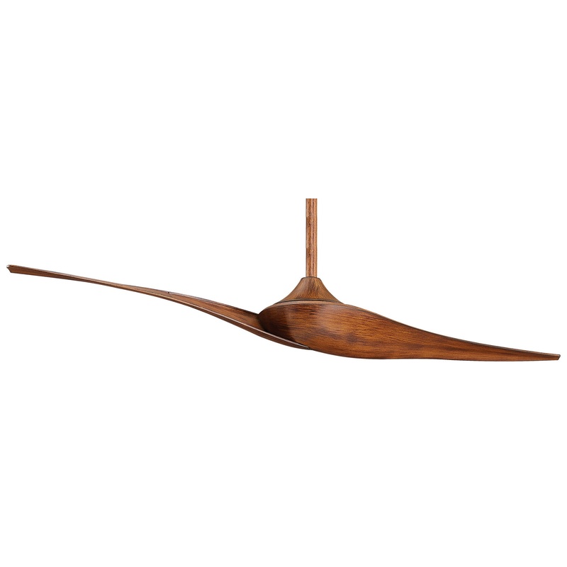 Wave Ii 60"Ceiling Fan in Distressed Koa