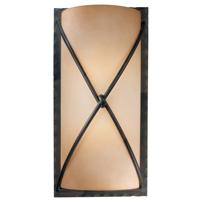 Aspen Ii Two Light Wall Sconce in Aspen Bronze