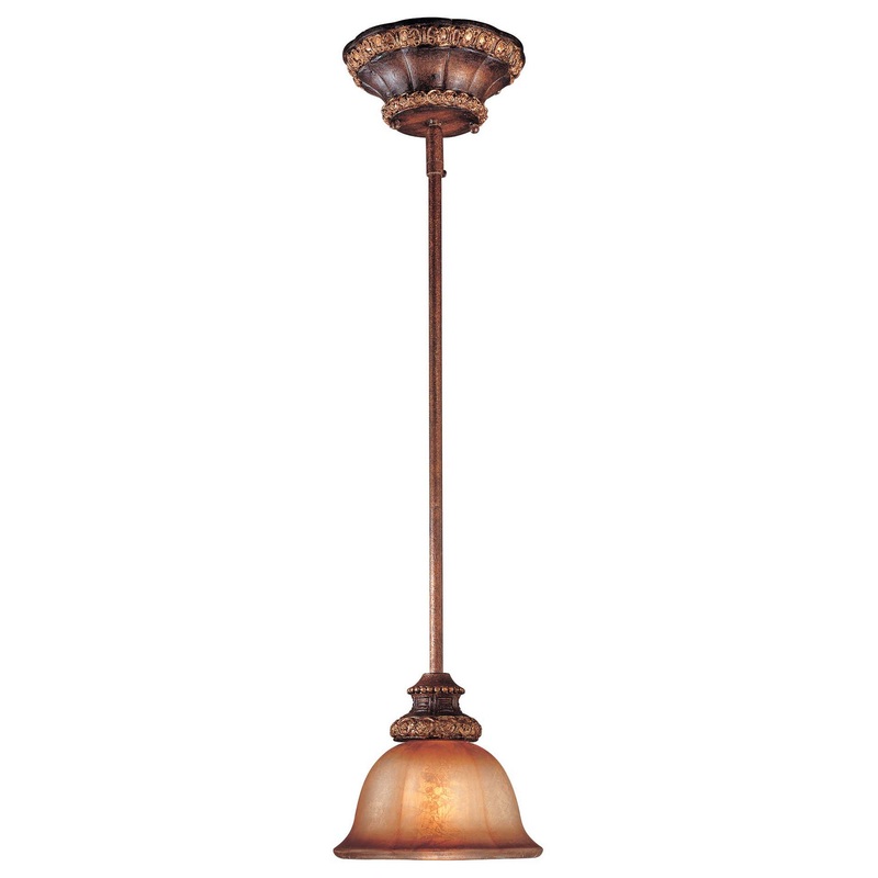 Illuminati One Light Mini Pendant in Illuminati Bronze