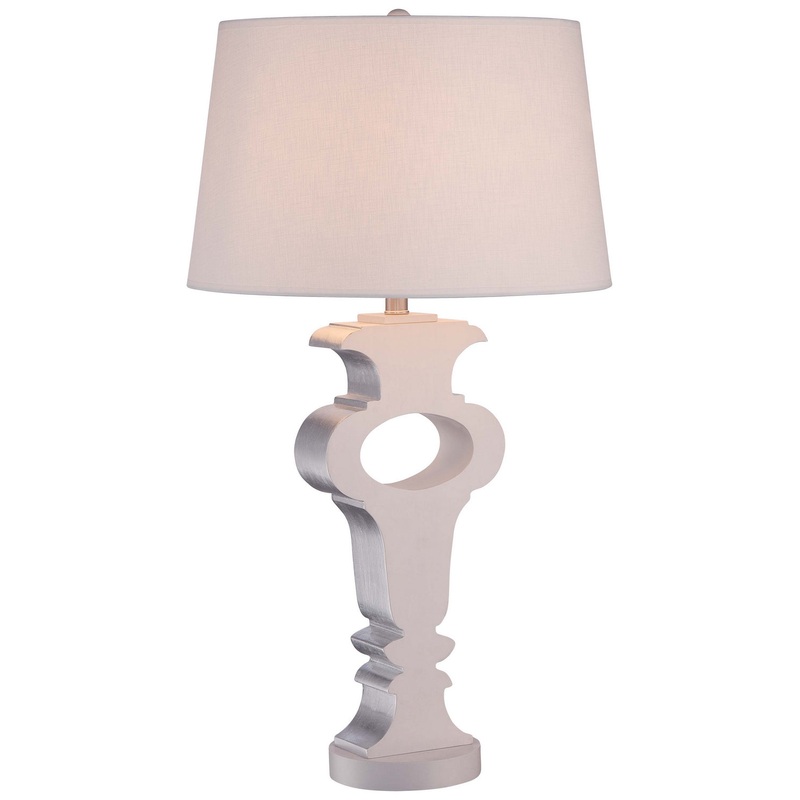 One Light Table Lamp in Wood