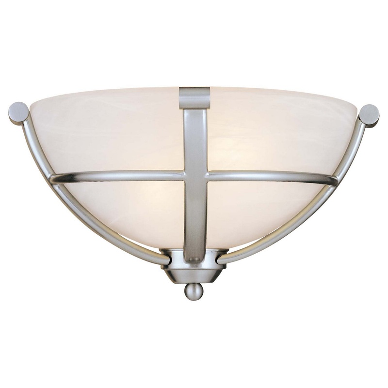 Paradox Two Light Wall Sconce in Brushed Nickel