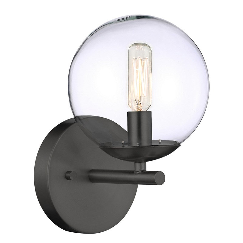 Auresa One Light Bath Vanity in Coal