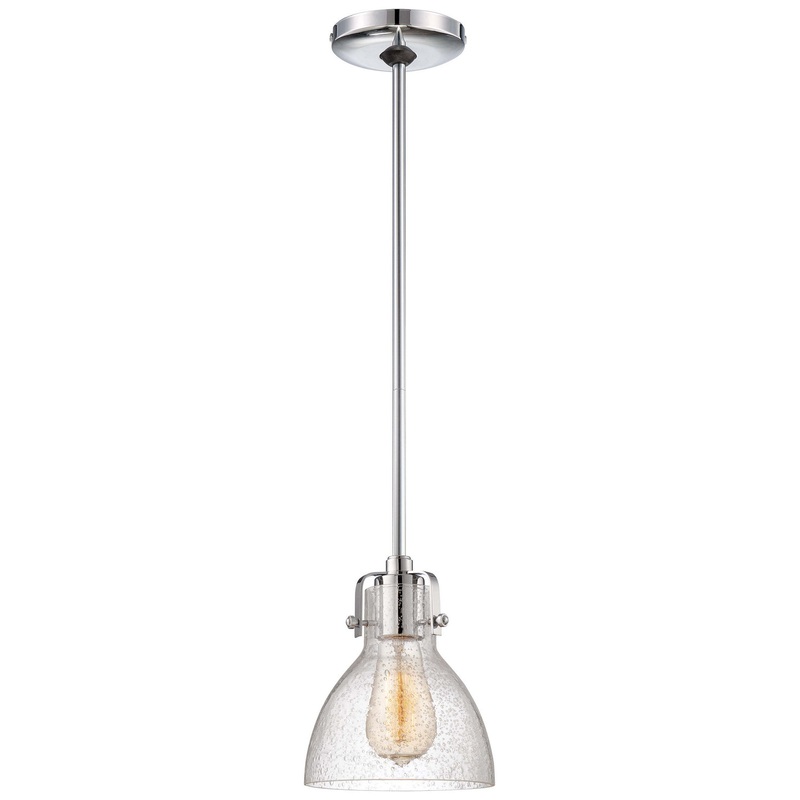 One Light Mini Pendant in Chrome