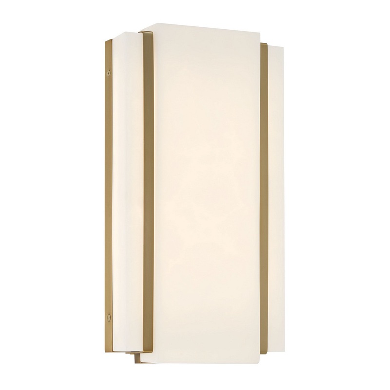 Tanzac LED Wall Sconce in Soft Brass