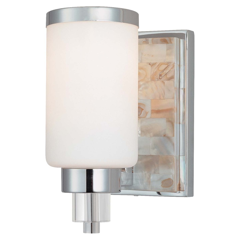 Cashelmara One Light Bath in Chrome