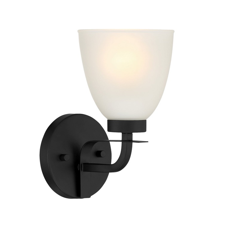 Kaitlen One Light Bath in Coal