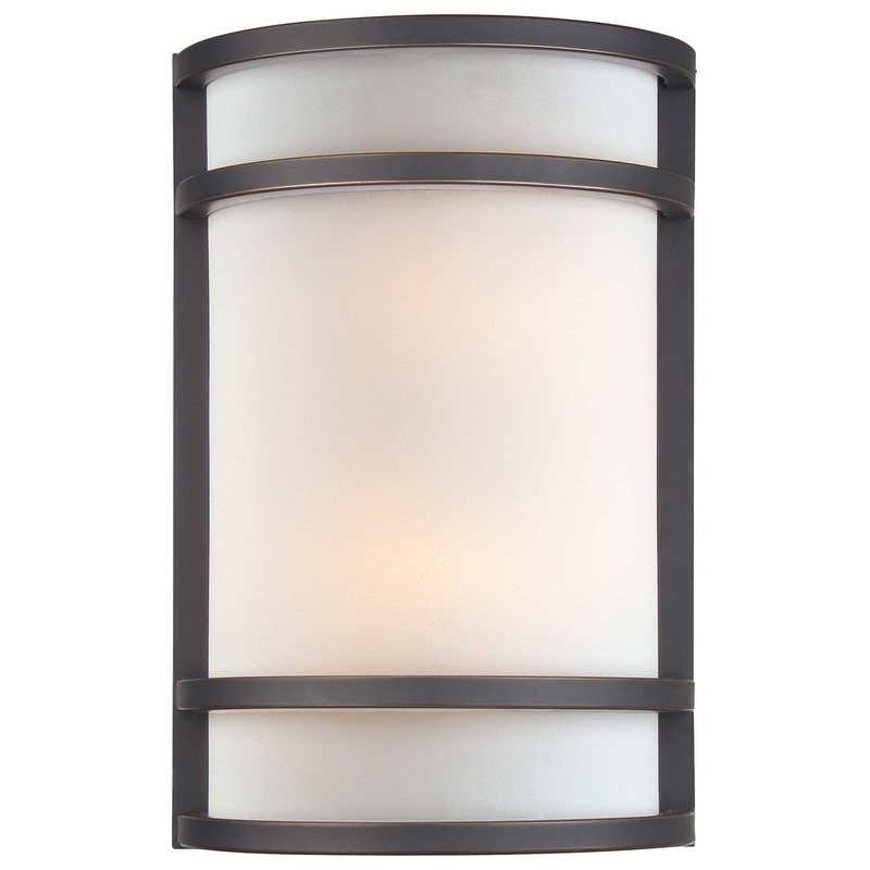 Minka Lavery Two Light Wall Sconce in Dark Restoration Bronze