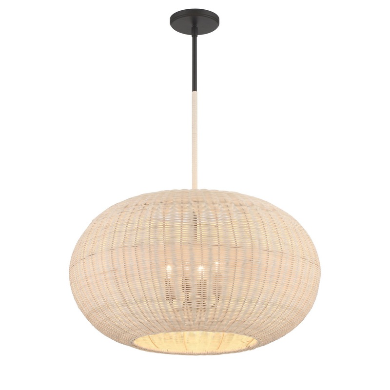 Modjeska Four Light Pendant in Coal