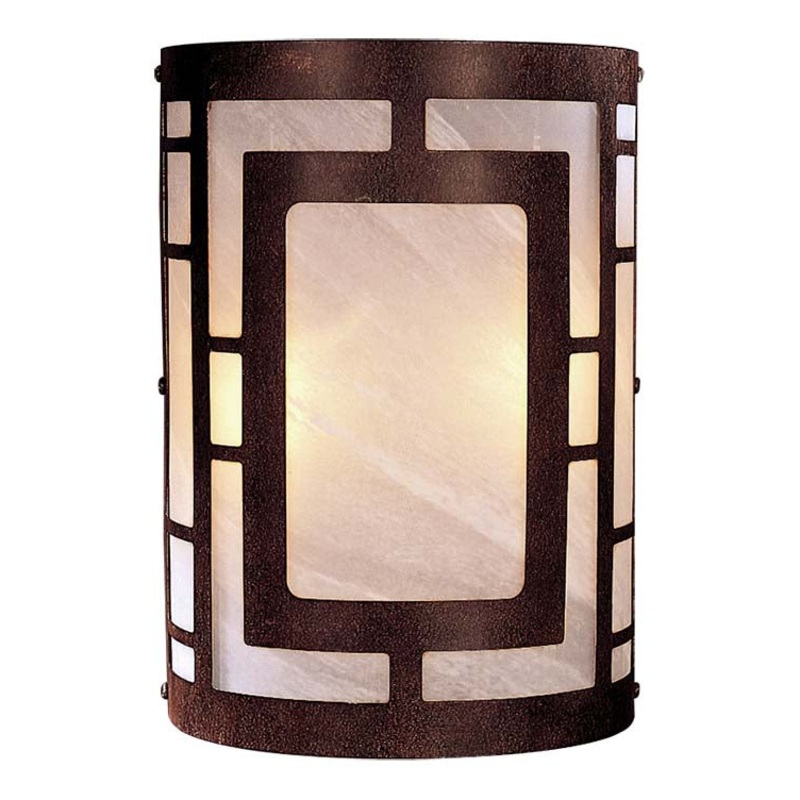 Two Light Wall Mount in Nutmeg