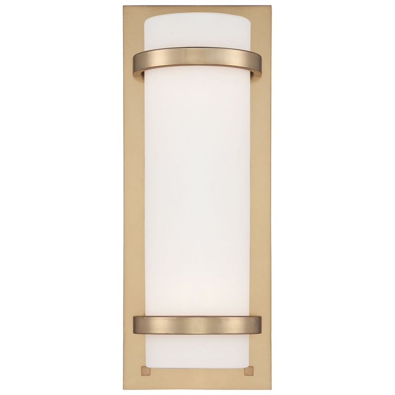 Two Light Wall Sconce in Honey Gold