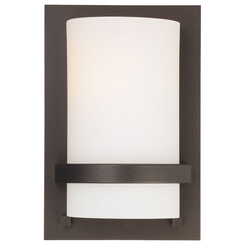 Wall Sconces One Light Wall Sconce in Smoked Iron
