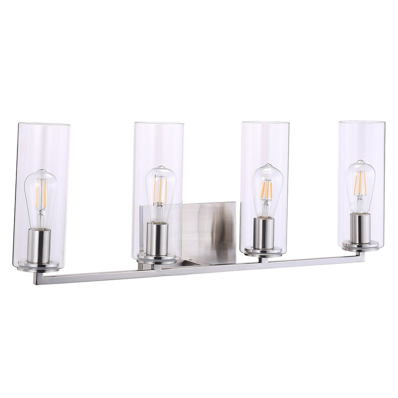 Acacia Four Light Bath in Brushed Nickel