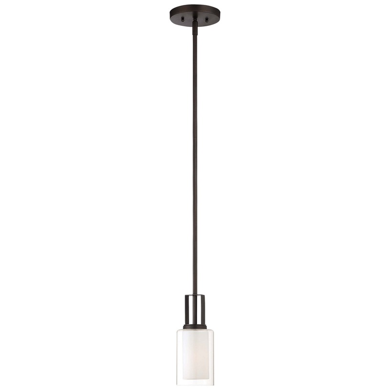 Parsons Studio One Light Mini Pendant in Smoked Iron