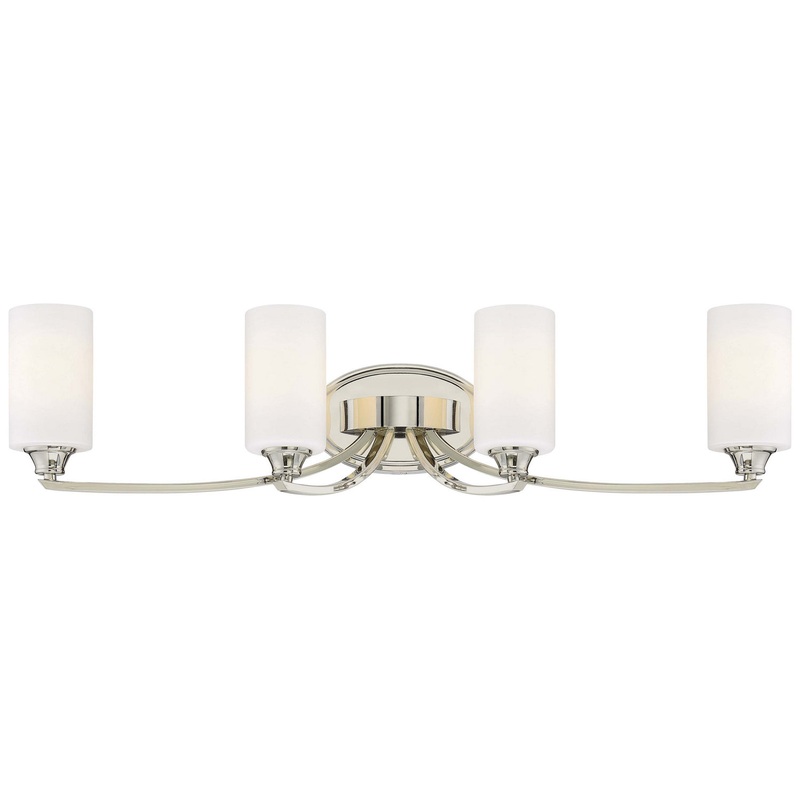 Tilbury Four Light Bath in Polished Nickel