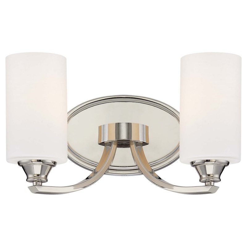 Tilbury Two Light Bath in Polished Nickel