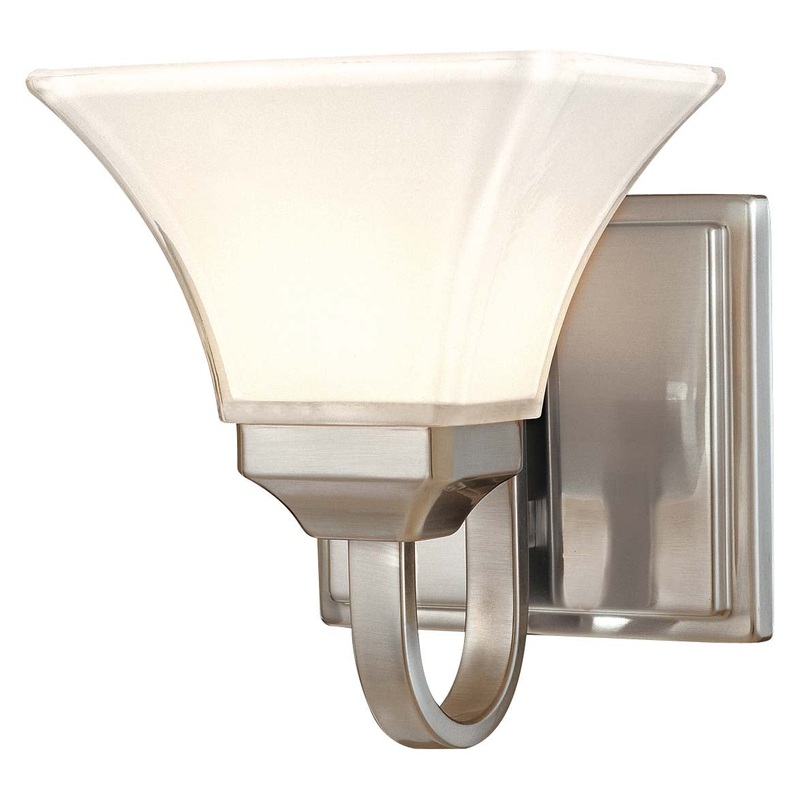 Agilis One Light Bath in Brushed Nickel