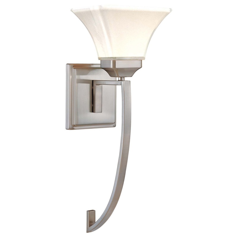 Agilis One Light Wall Sconce in Brushed Nickel